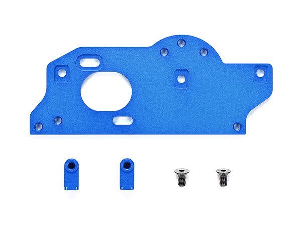 Support Moteur Aluminium Pour Tamiya TA02 - Compatible 16T Et 21T, Couleur Argent, Pièce Upgrade