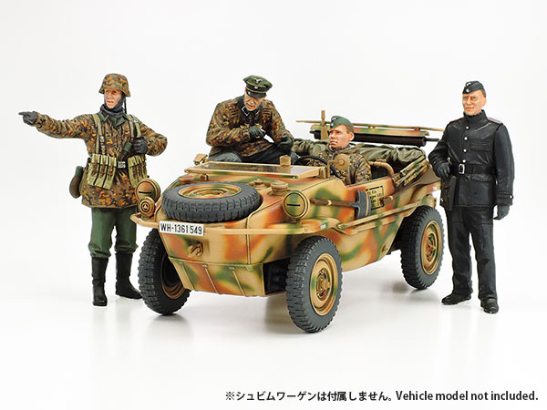 タミヤ 1/35 ミリタリーミニチュアシリーズ ドイツ戦車部隊 前線偵察