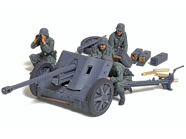 M45 3.7cm対戦車砲搭載型　ドイツ軍 対戦車砲が1/6のビッグスケールでドラゴンよりキット化！ドイツ軍の