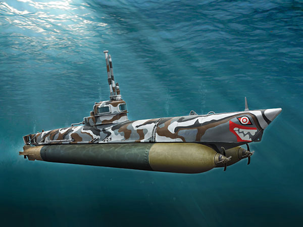 イタレリ 1/35艦船 1/35 ドイツ海軍 ビーバー潜水艦 | タミヤ