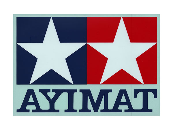 TAMIYA ステッカーサイズ比較 タミヤオリジナルグッズ 透明ステッカー | タミヤ