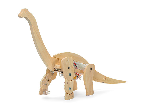 タミヤ 楽しい工作シリーズ 歩くブラキオサウルス工作セット | タミヤ