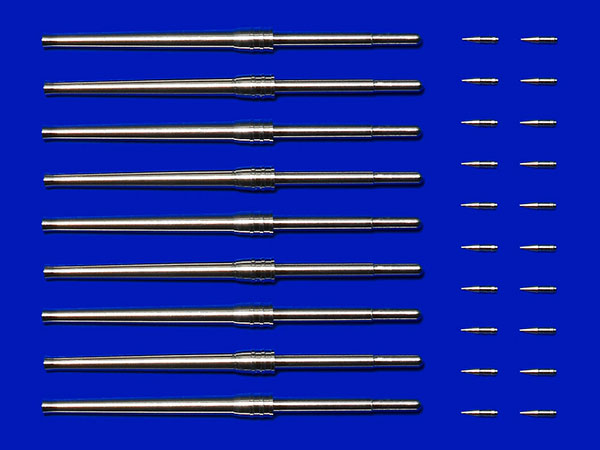 タミヤ ディテールアップパーツシリーズ 大和46cmメタル砲身 砲弾