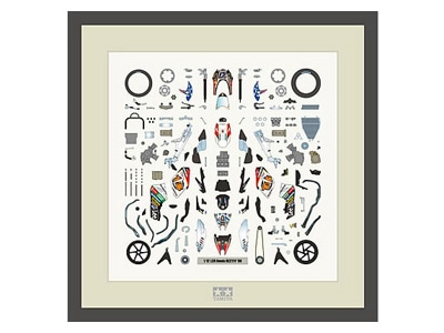 パーツパネルコレクション 1/12 LCR Honda RC211V 