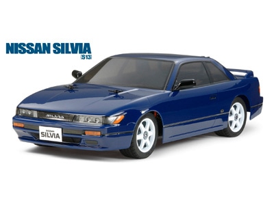 タミヤ 電動RCカーシリーズ 1/10RC NISSAN シルビア (S13) (M-06シャーシ) | タミヤ