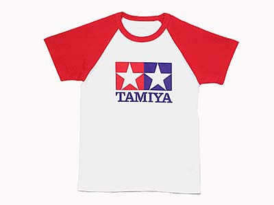 タミヤオリジナルグッズ ラグランTシャツ半袖 （赤） S | タミヤ