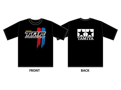 TAMIYA RACING FACTORY STRIPE LOGO QUICK-DRYING T-SHIRT A TYPE
