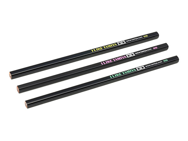 タミヤオリジナルグッズ タミヤ鉛筆 (四角3本セット) | タミヤ