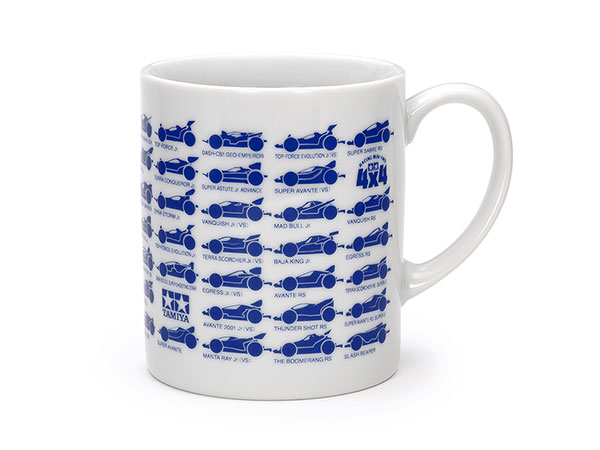 タミヤオリジナルグッズ タミヤ マグカップ (レーサーミニ四駆 ブルー