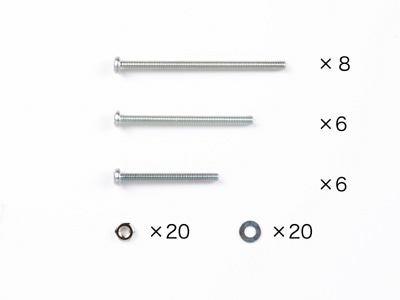 タミヤ 楽しい工作シリーズ 3mmネジセット （30､40､50mm） | タミヤ