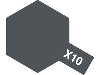 塗装ガン タミヤカラー エナメル X-10 ガンメタル | タミヤ