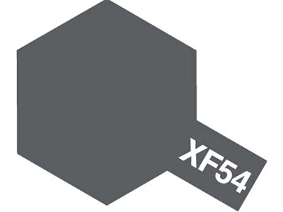 Tamiya Acrylic XF-54 Dark Sea Grey Paint – Flat, 10ml Jar (81754)