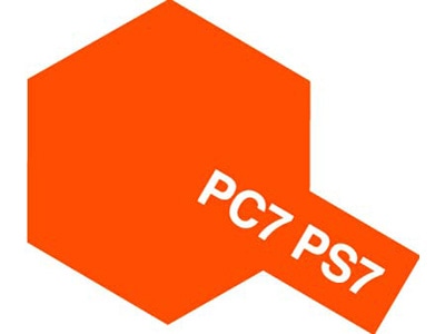 タミヤポリカーボネートスプレー PS-7 オレンジ | タミヤ