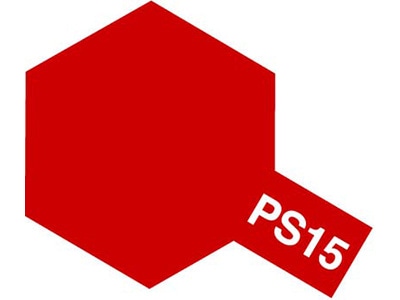 タミヤポリカーボネートスプレー PS-15 メタリックレッド | タミヤ