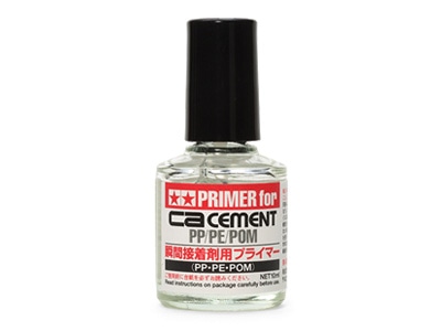 タミヤ メイクアップ材シリーズ 瞬間接着剤用プライマー（PP・PE・POM